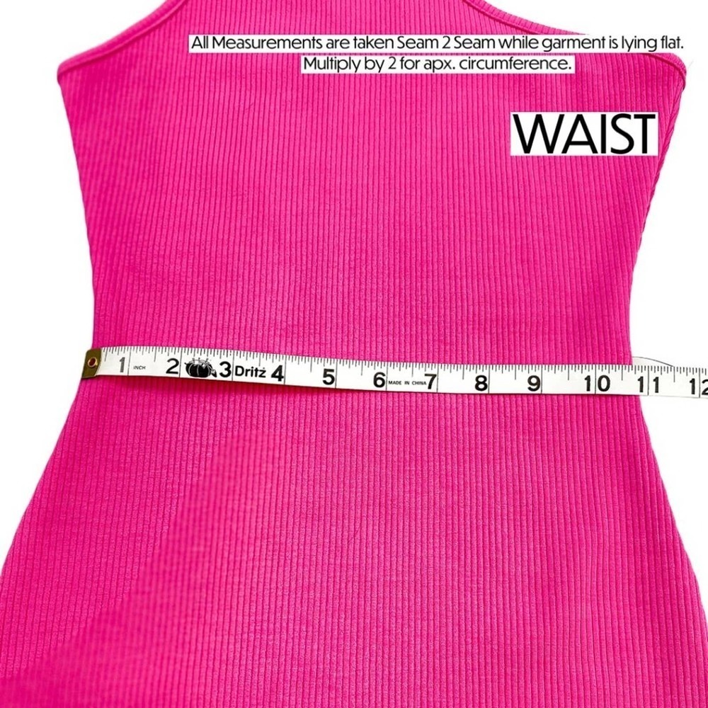 NWT Lulu's Movie Magic Pink Asymmetrical Bodycon Halter Neck Mini Dress Barbie S - Picture 11 of 15